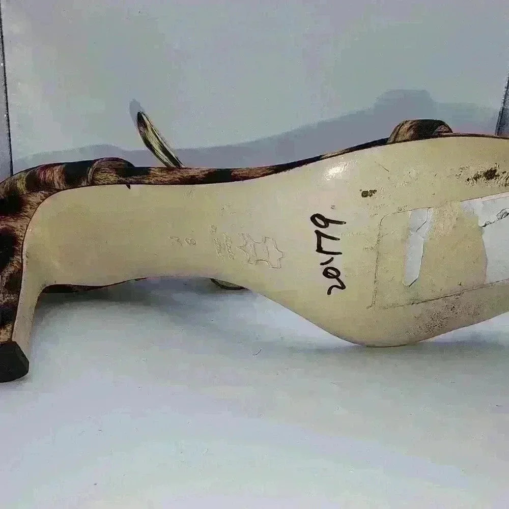 Will Fancy Leopard print High Heels - Picture 6 of 8